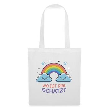 Wo Ist Der Schatz? - Stoffbeutel - Weiß - Vorne