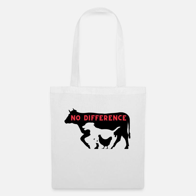 NO DIFFERENCE - Tote Bag - white