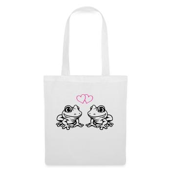 Frog Comic Love - Tote Bag - white - Front
