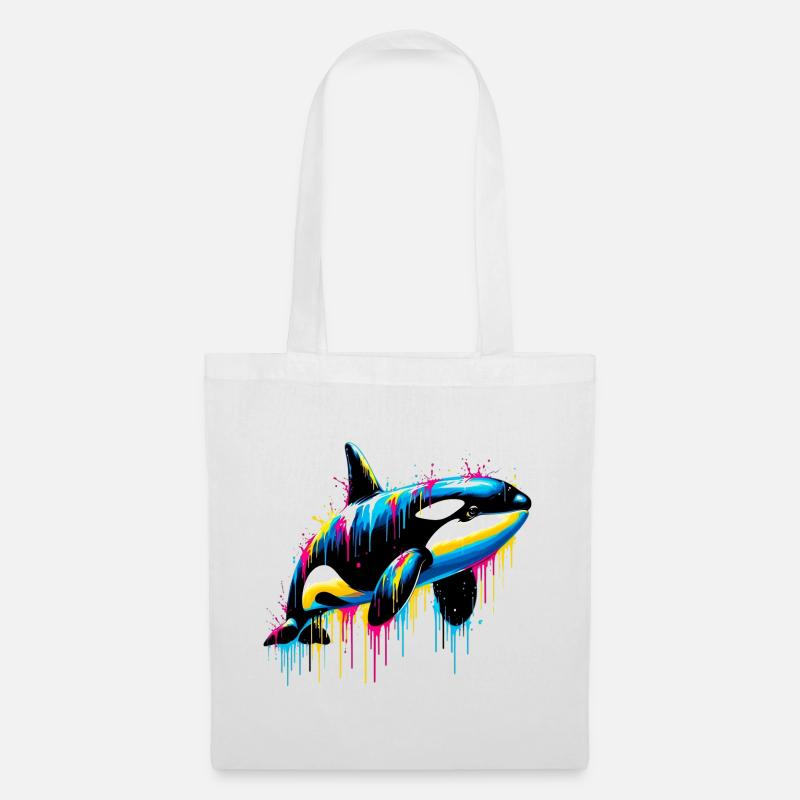 Killer whale - Tote Bag - white