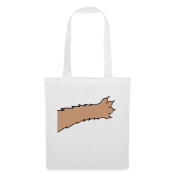 Cats, claws, paws, paws, sharp claws, scratching - Tote Bag - white - Front