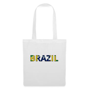 Brazil Flag - Tote Bag - white - Front