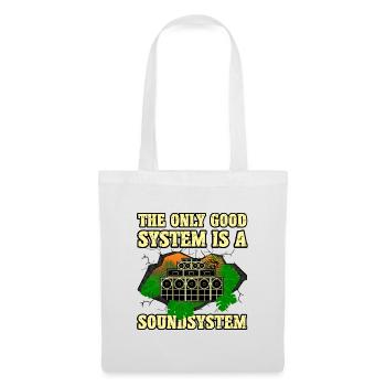 Dub Soundsystem - Tote Bag - white - Front