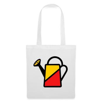 Arrosoir Bicolore Outil Jardinier Potager - Sac en tissu - blanc - Devant