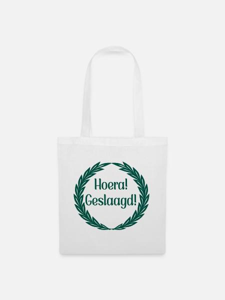 Hurra, erfolgreiche Niederlande - Stoffbeutel - Weiß
