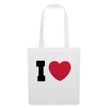2009_08_23_ilove_78skate_2c - Tote Bag - white - Front