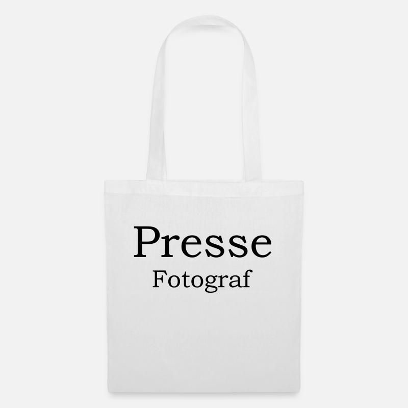 Presse - Stoffbeutel - Weiß