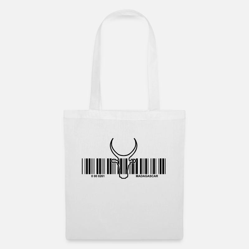 code barre zebu 2 - Sac en tissu - blanc