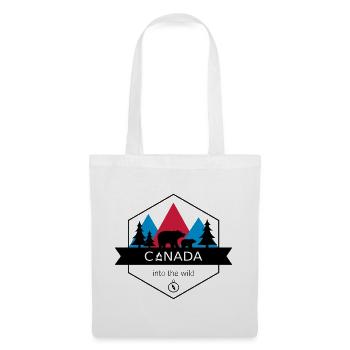 Canada Into the Wild with Bears and Forest - Tote Bag - white - Front
