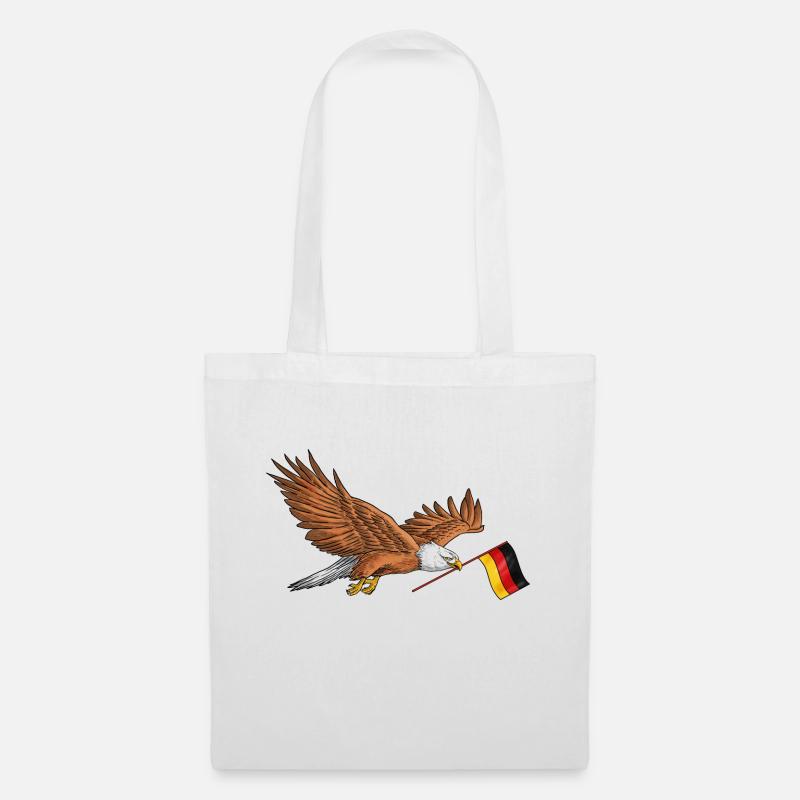 Deutscher Adler - Stoffbeutel - Weiß