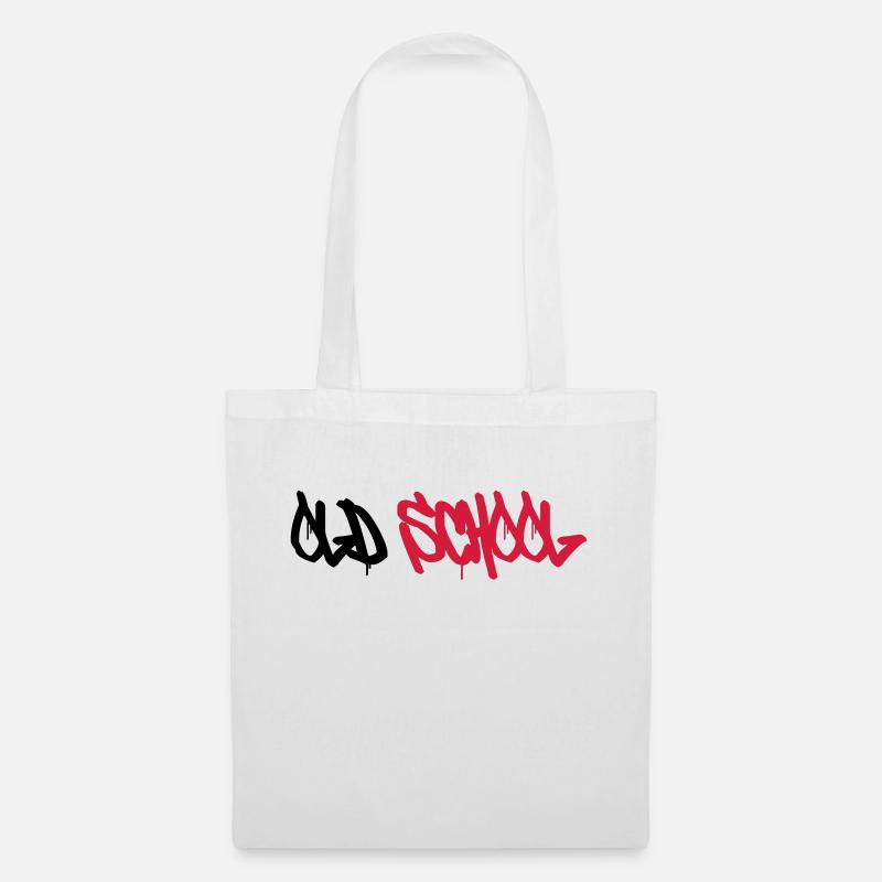 Old School ! - Tote Bag - white