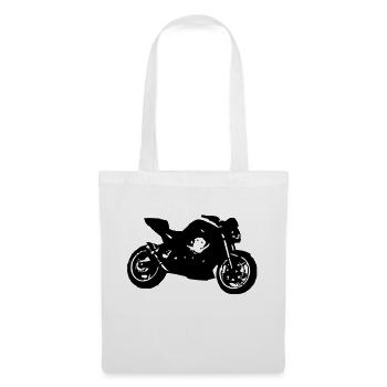 Kawasaki z750 (07) - Stoffbeutel - Weiß - Vorne