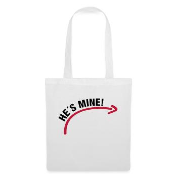hes_mine_wq2 - Stoffbeutel - Weiß - Vorne