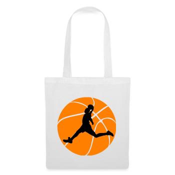 Idée cadeau basket - 14 SO - Sac en tissu - blanc - Devant