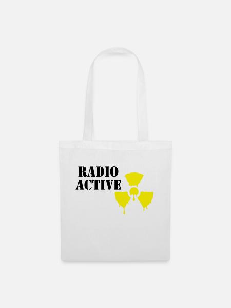 radioactive - Stoffbeutel - Weiß