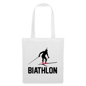Biathlon - Stoffbeutel - Weiß - Vorne