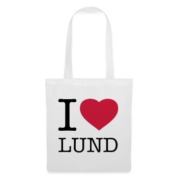 I LOVE LUND Sweden - Tote Bag - white - Front