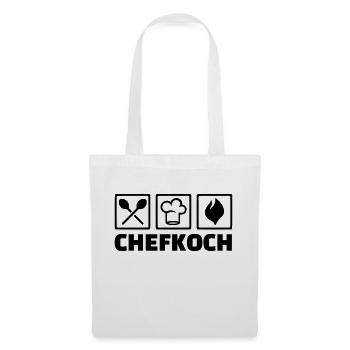 Chefkoch - Stoffbeutel - Weiß - Vorne