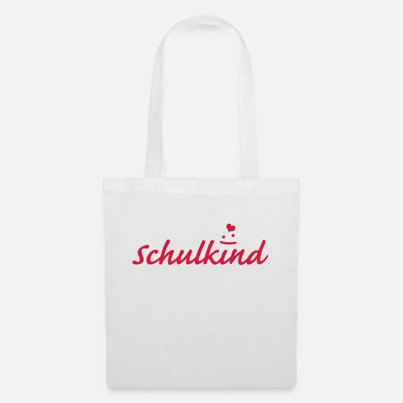 Schulkind - Stoffbeutel - Weiß
