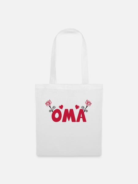 oma - Stoffbeutel - Weiß