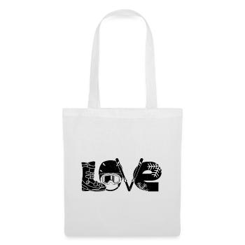 Ski Rider T-Shirts | Apre ski ski area gifts - Tote Bag - white - Front