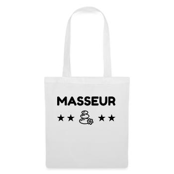 Massage Masseur Masseuse Work Job Travail - Tote Bag - white - Front