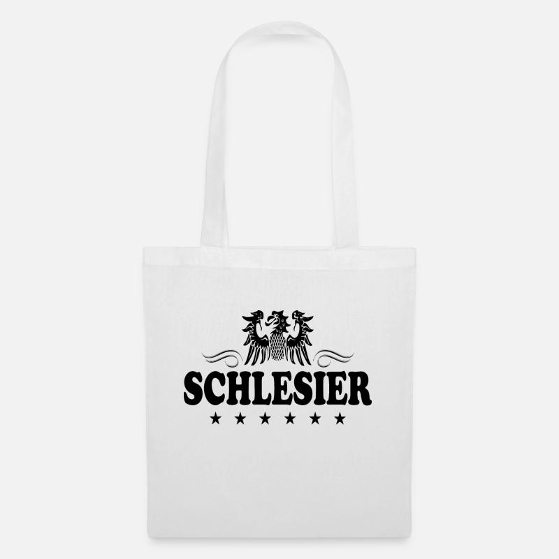Oberschlesien Schlesier - Stoffbeutel - Weiß