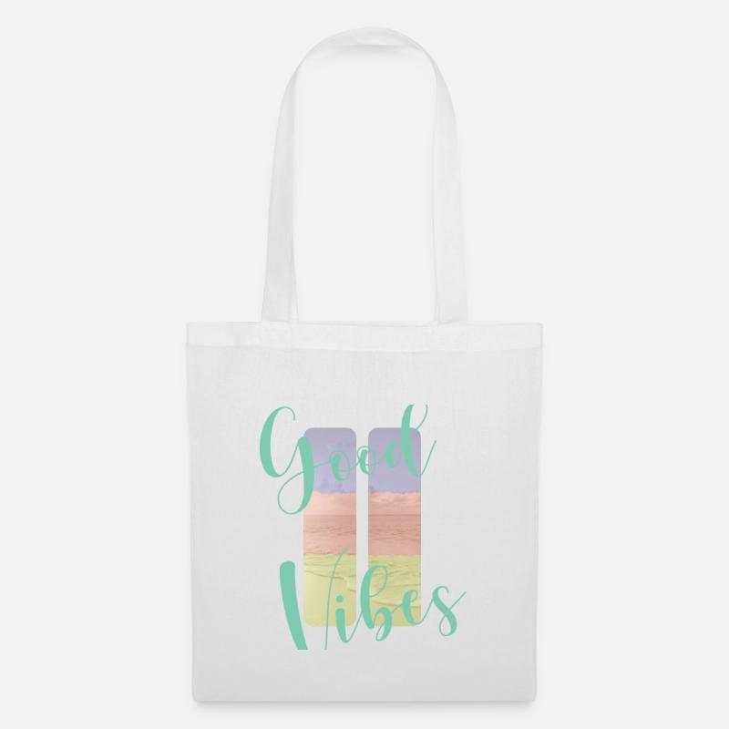 surf - Borsa di stoffa - bianco