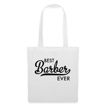 Meilleur barbier de tous les temps - Sac en tissu - blanc - Devant