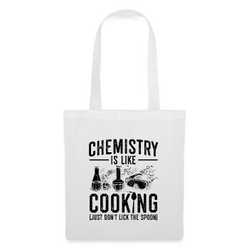 Chimiste Science | Laboratoire de chimie Idées cadeaux - Sac en tissu - blanc - Devant