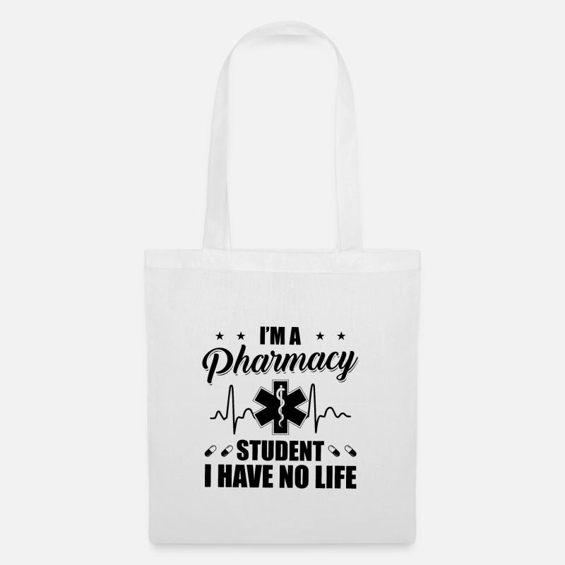 Pharmazie Student | Apotheker Apotheke Geschenke - Stoffbeutel - Weiß