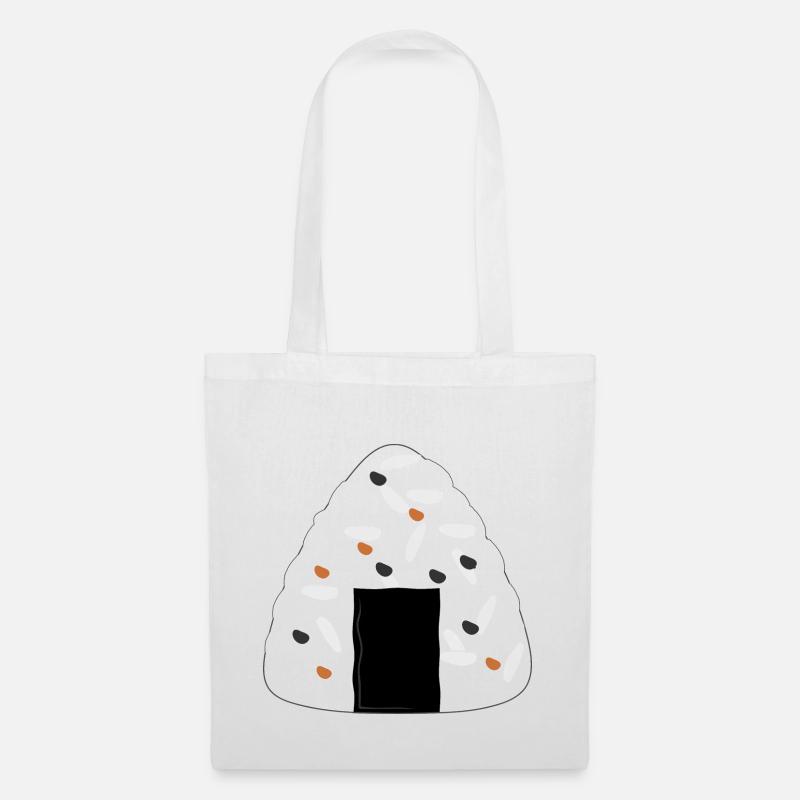 Onigiri - Japan - Stoffbeutel - Weiß