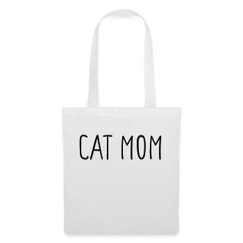 cat mom - for cat mums / mistresses - Tote Bag - white - Front