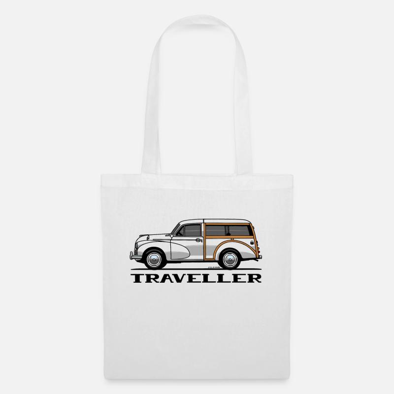 MORRIS MINOR TRAVELLER - Stoffbeutel - Weiß