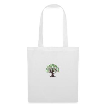 Colorful tree with leaves - Tote Bag - white - Front
