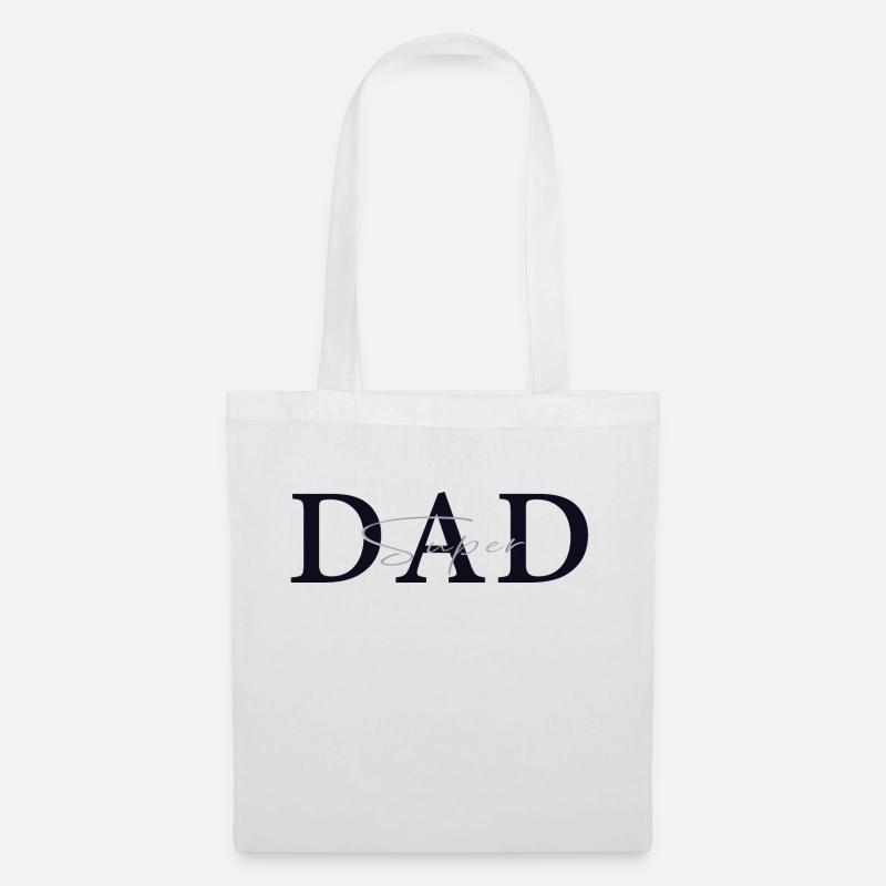 SuperDad - Stoffbeutel - Weiß