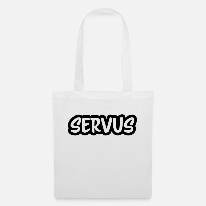 Servus das Original - Stoffbeutel - Weiß