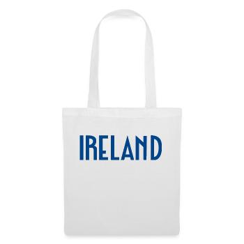 Irlande - Sac en tissu - blanc - Devant