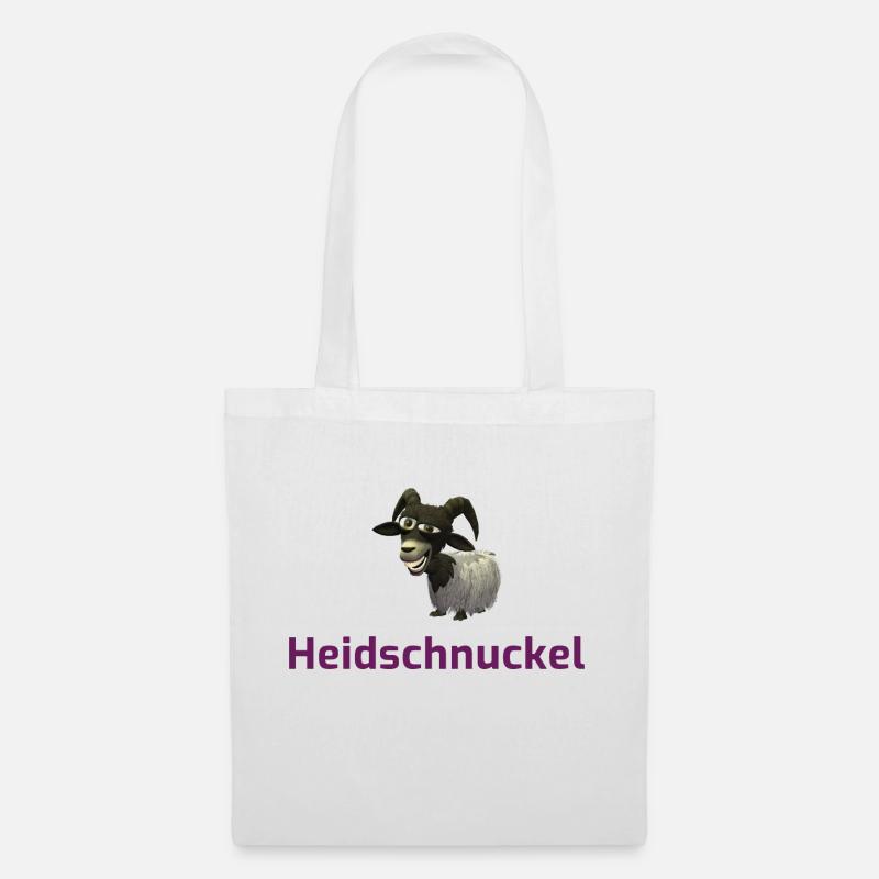 Heidschnuckel - Stoffbeutel - Weiß