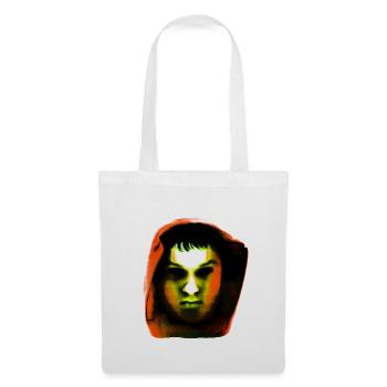 Hoody head: Orange - Stoffbeutel - Weiß - Vorne
