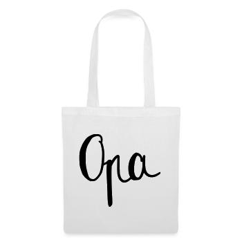 Opa - Stoffbeutel - Weiß - Vorne