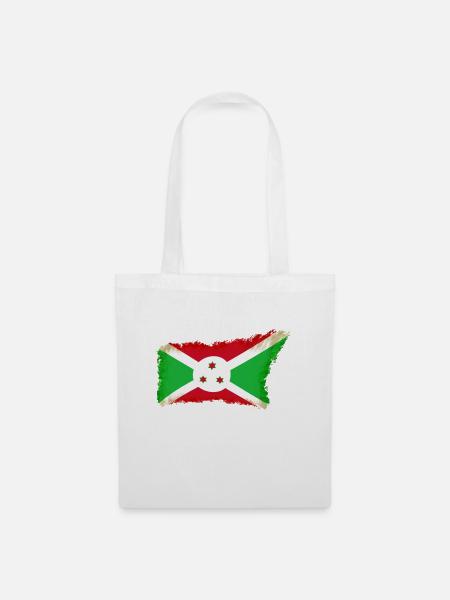 Burundi - Stoffbeutel - Weiß