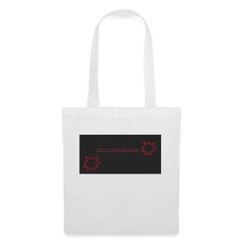 Motivational phrase - Tote Bag - white - Front