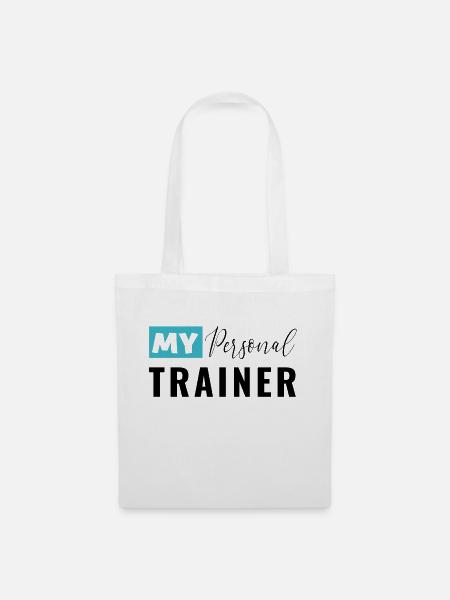 My Personal Trainer - Stoffbeutel - Weiß
