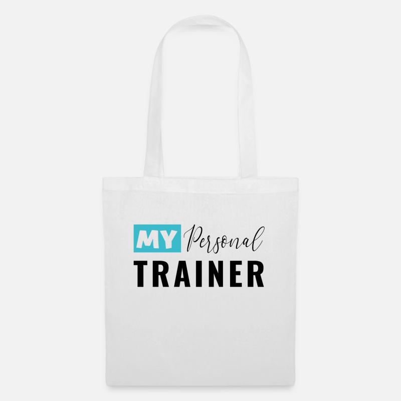 My Personal Trainer - Stoffbeutel - Weiß