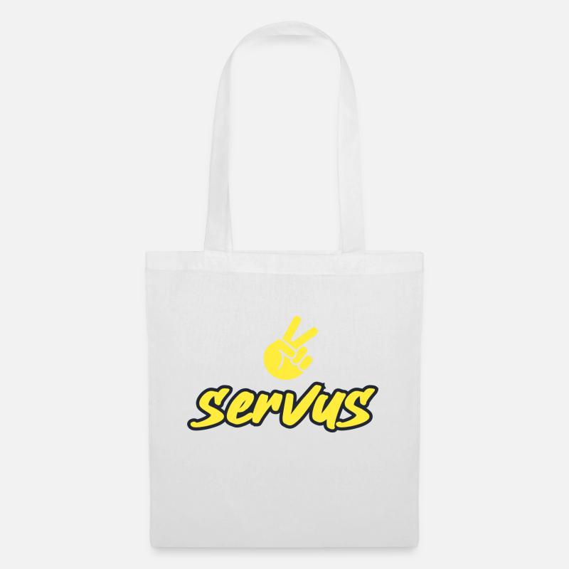 Servus - Stoffbeutel - Weiß