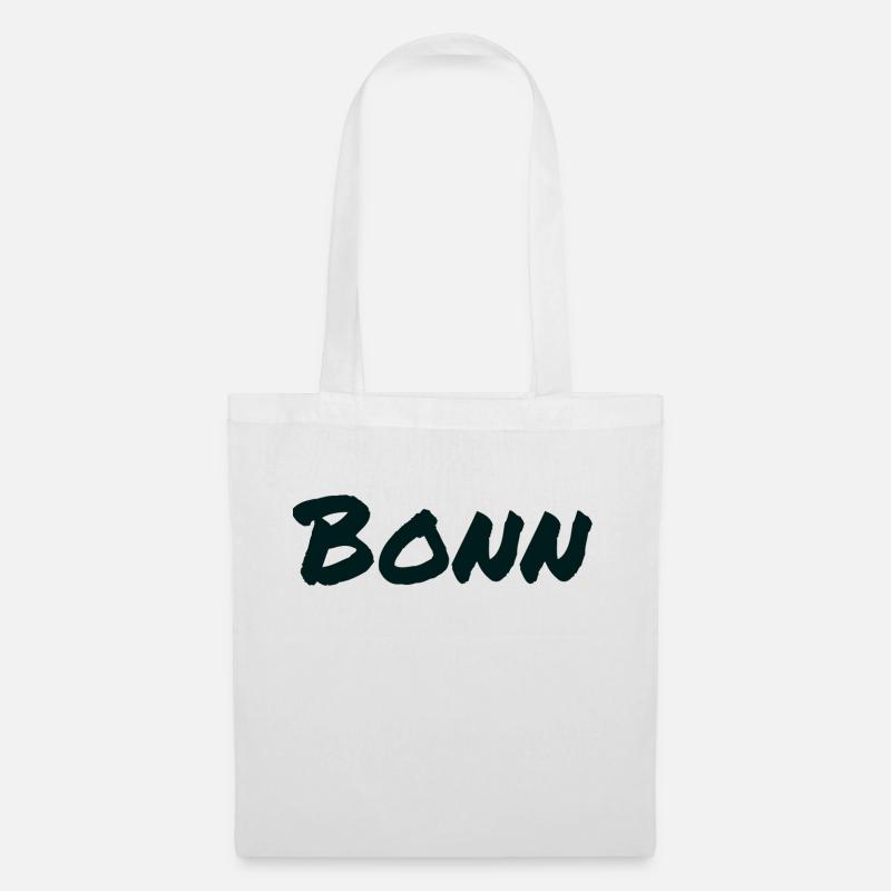Bonn - Stoffbeutel - Weiß