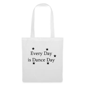 Danse Musique de danse - Sac en tissu - blanc - Devant