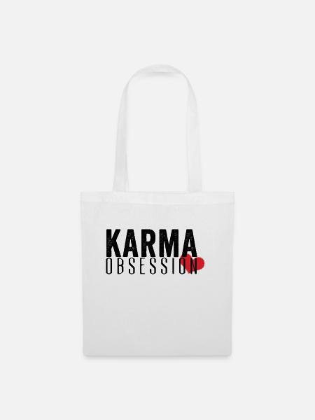 KarmaObsession - Stoffbeutel - Weiß