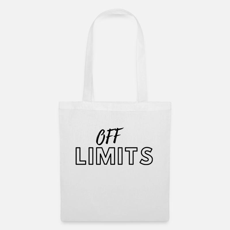 Off limits - Tote Bag - white